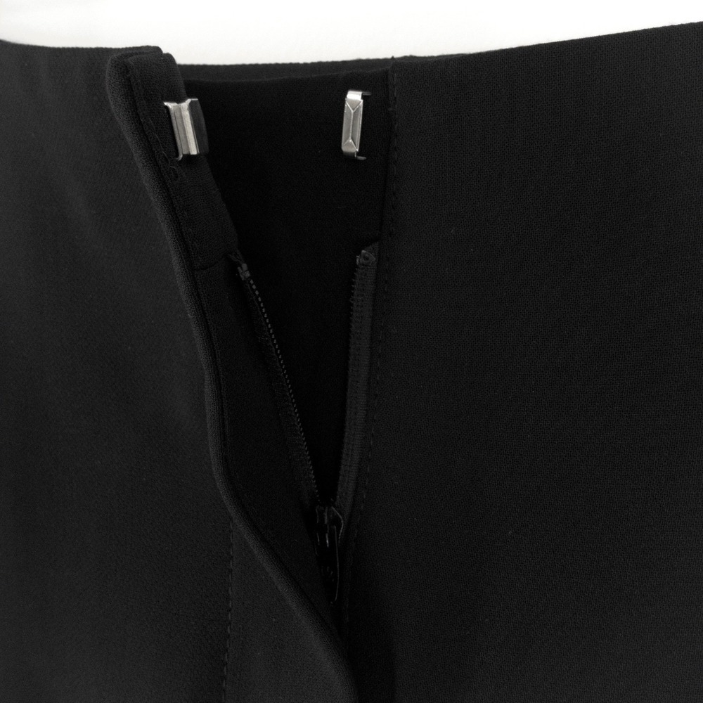 NEW Giorgio Armani Women's Black Super 150's Wool Pleated Pants IT 40 US 38/8 - Picture 5 of 12